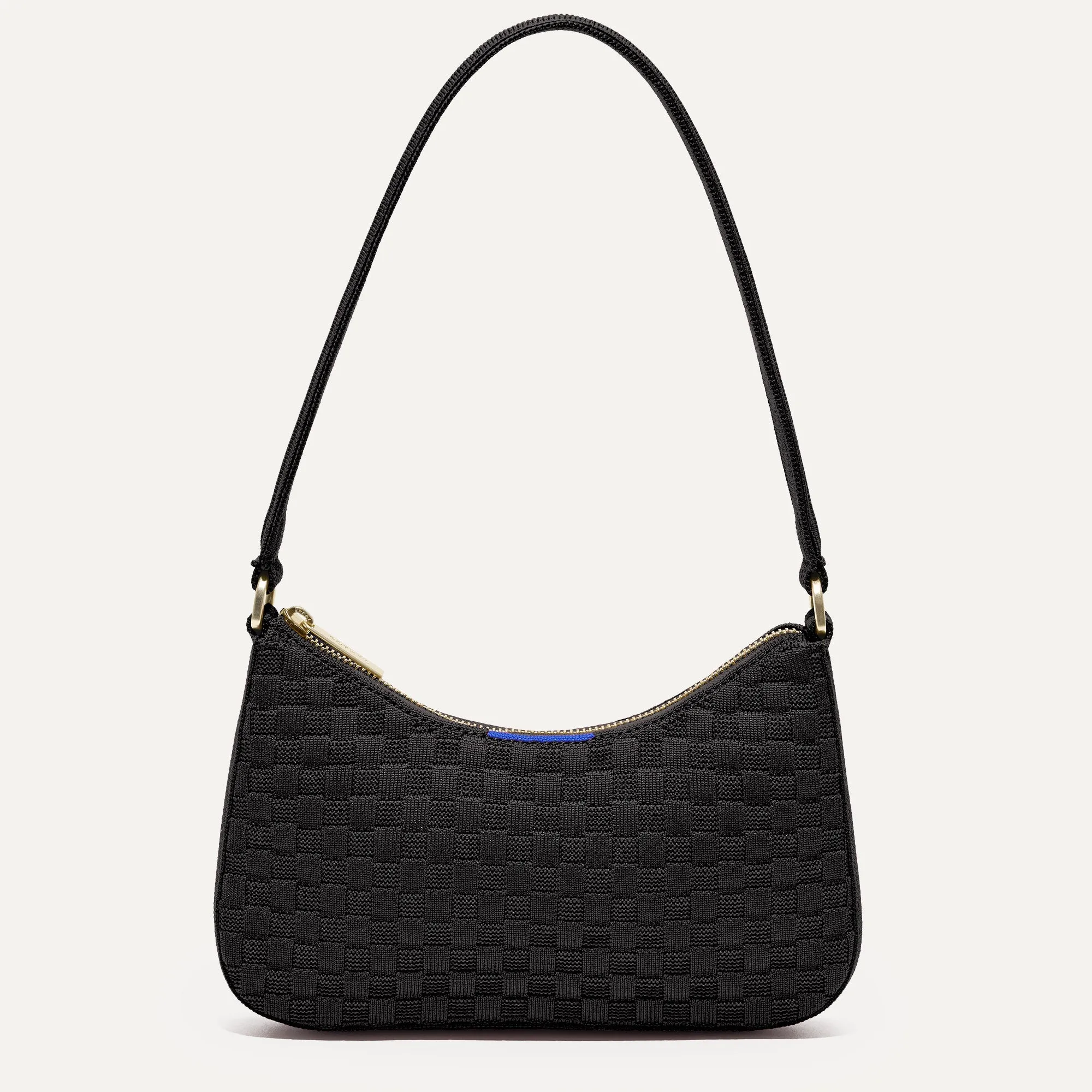 The Mini Shoulder Bag in Black Sand