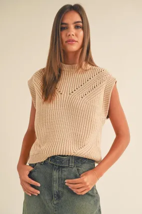 The Opportunity Knocks Knit Sweater Top