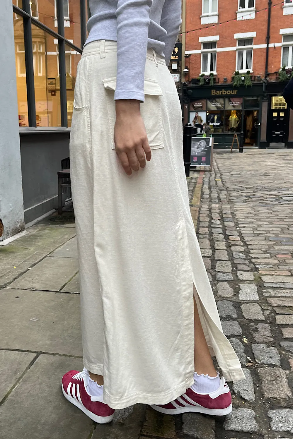 Theresa Linen Skirt