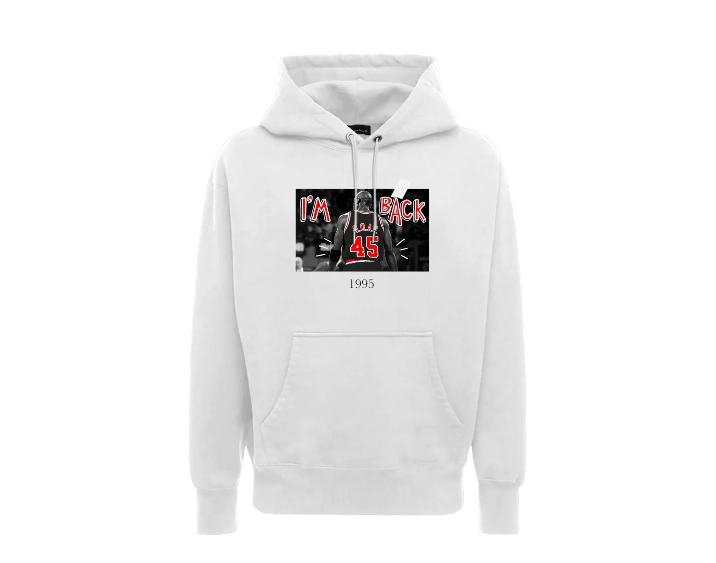 Throwback. Icon GOAT I'm Back Hoodie