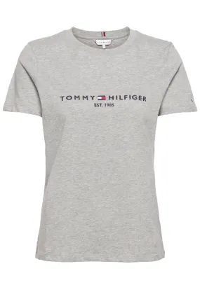 Tommy Hilfiger Women Organic Tee Grey