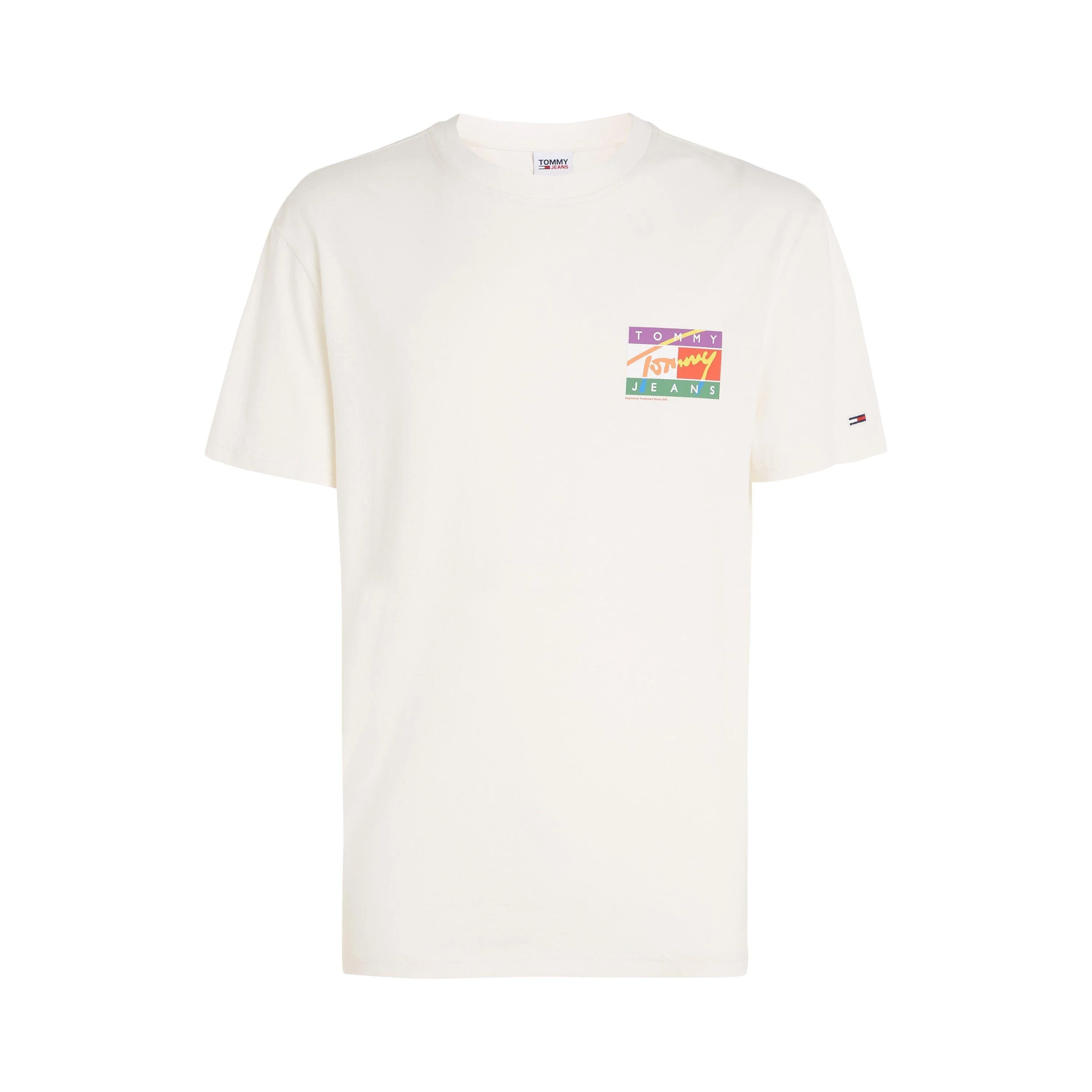 Tommy Jeans Classic Signature Pop Flag T Shirt