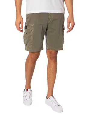 Tommy Jeans Straight Ethan Cargo Shorts - Drab Olive Green