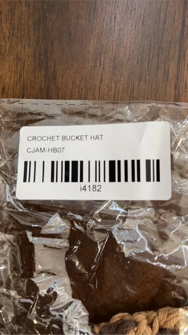 Travis Scott Crochet Bucket Hat