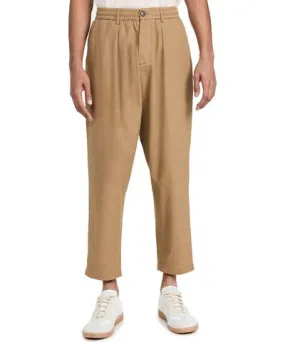 Universal Works Pleated Track Pants Sand 34