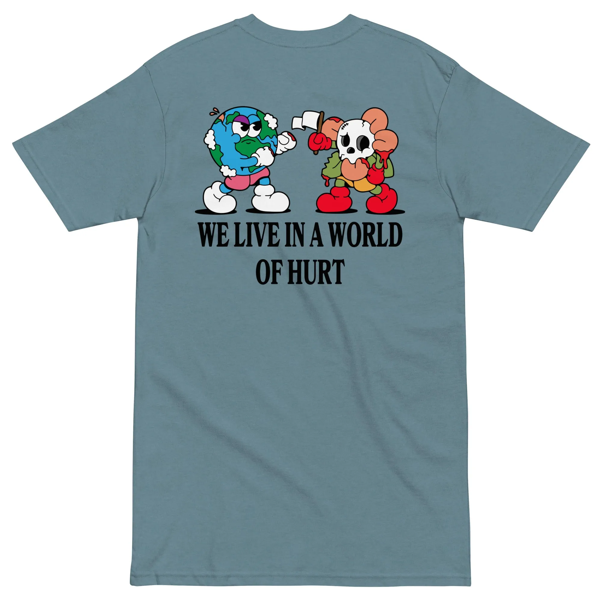 Us Vs. The World  heavyweight tee