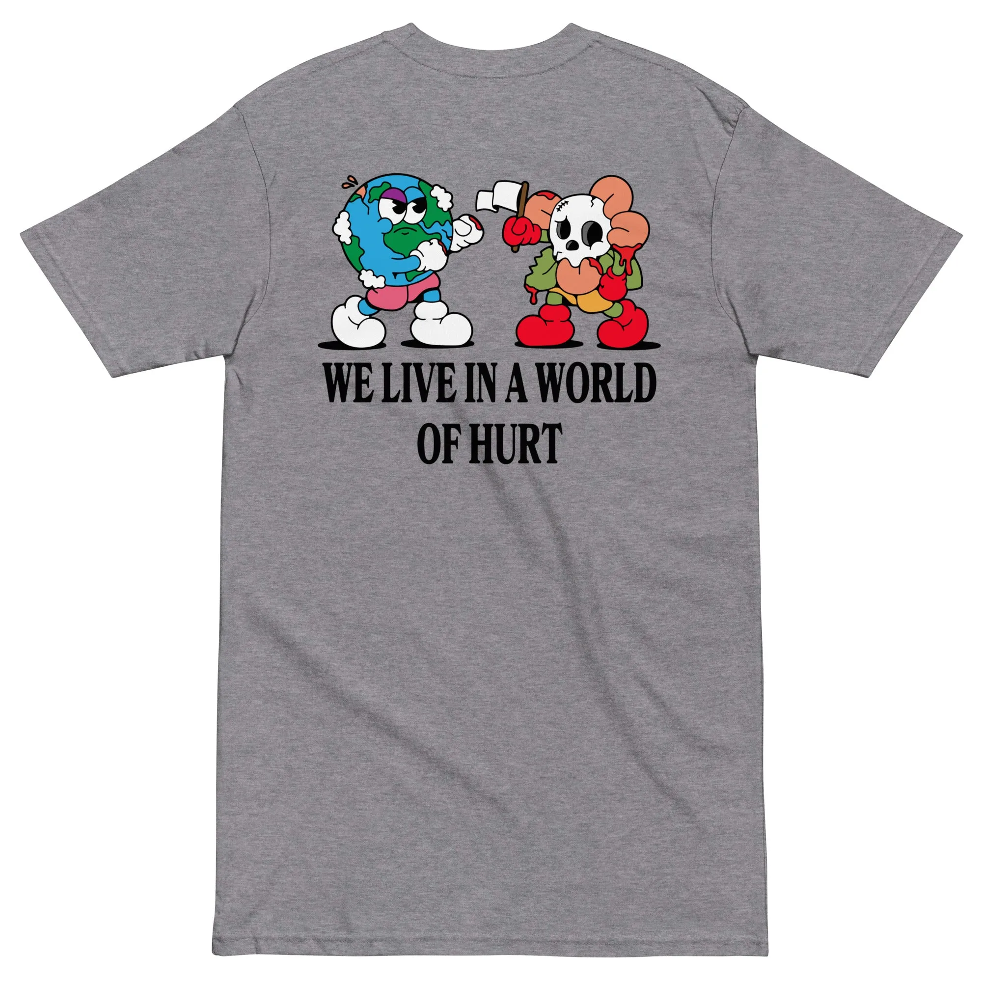 Us Vs. The World  heavyweight tee