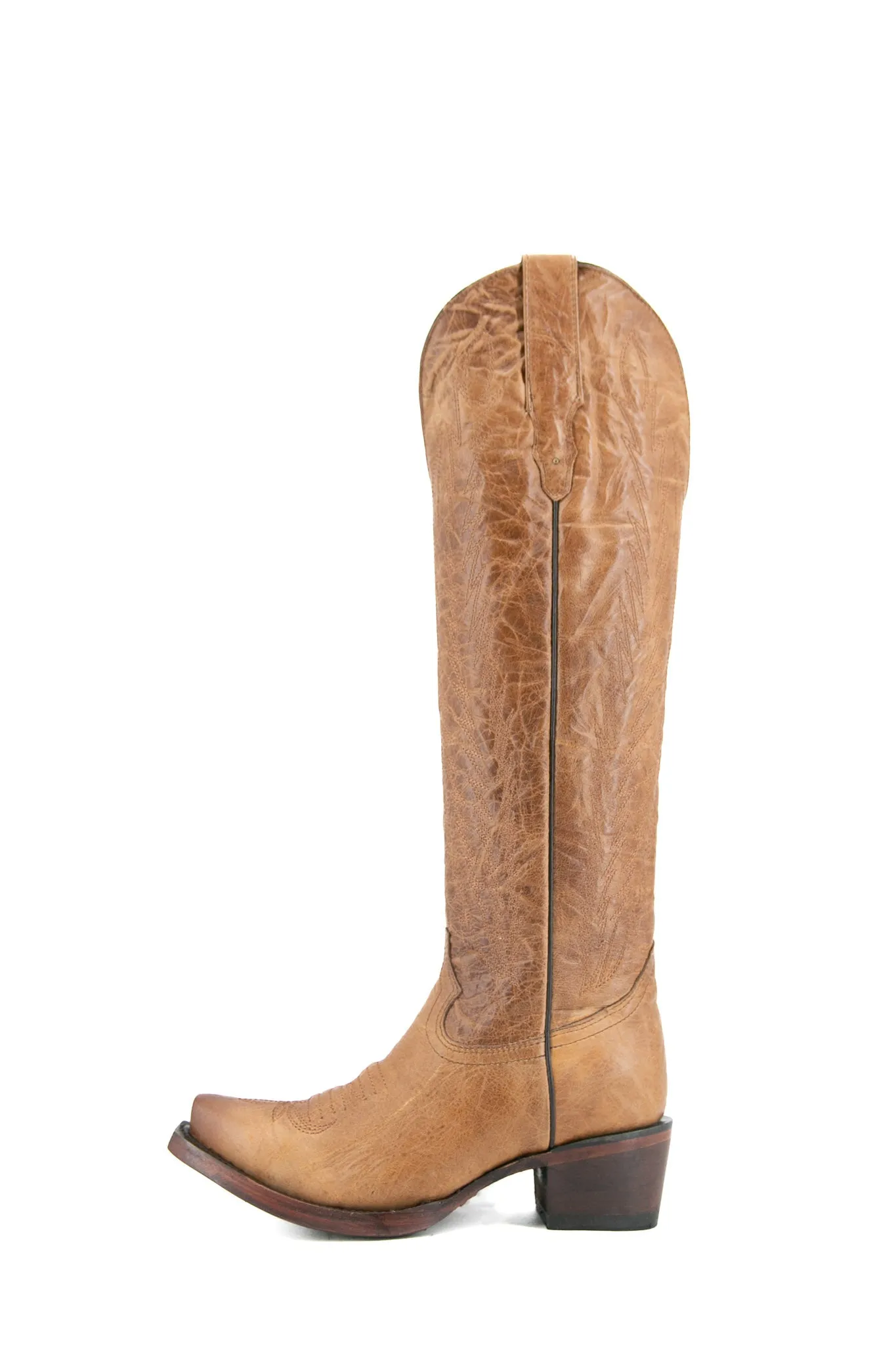 Valentina Tall Neutral Edition Snip Toe Cowgirl Boot