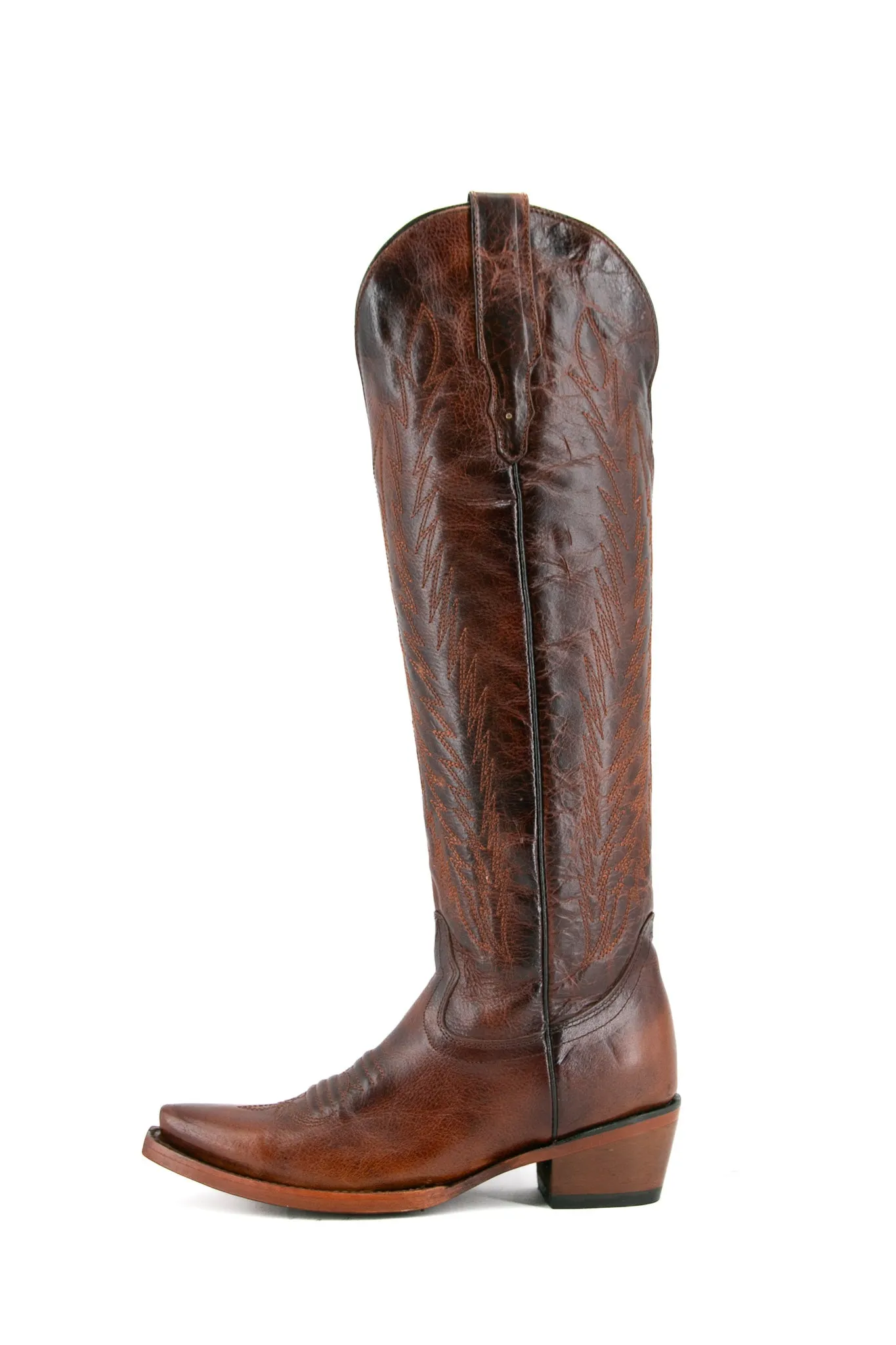 Valentina Tall Neutral Edition Snip Toe Cowgirl Boot