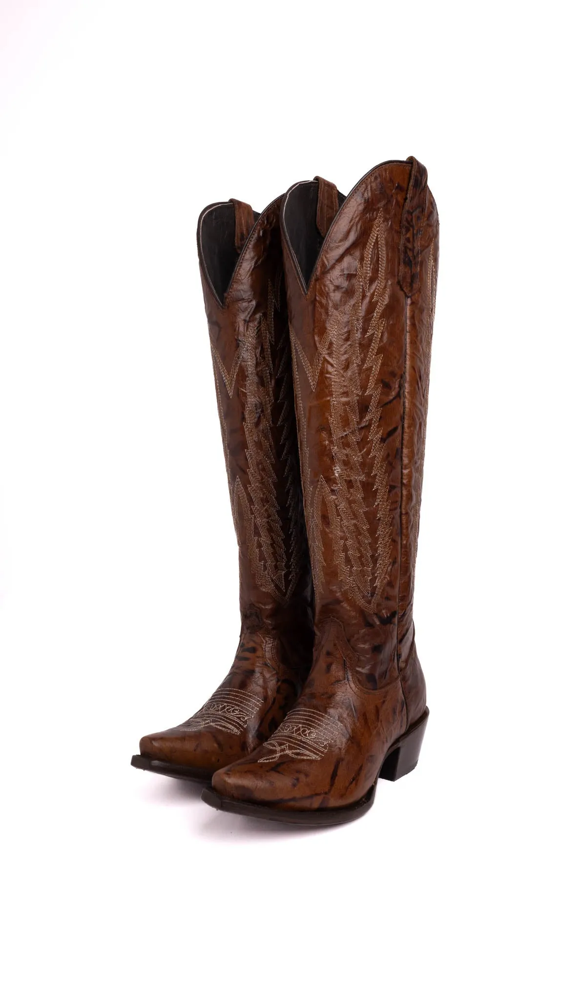 Valentina Tall Neutral Edition Snip Toe Cowgirl Boot