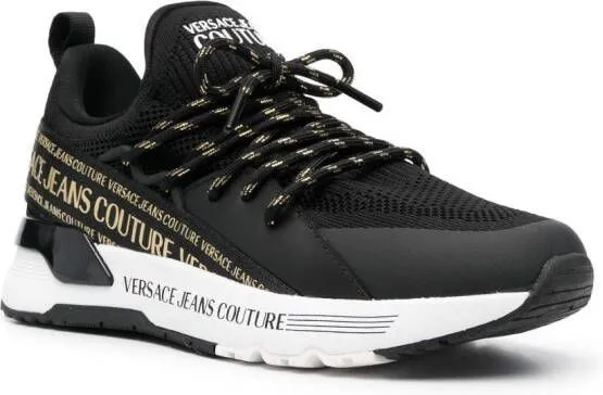 Versace Jeans Couture Dynamic low-top sneakers Black