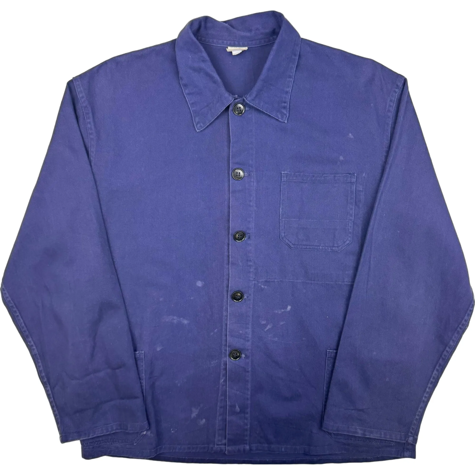 Vintage 60's French Workwear Jacket Blue