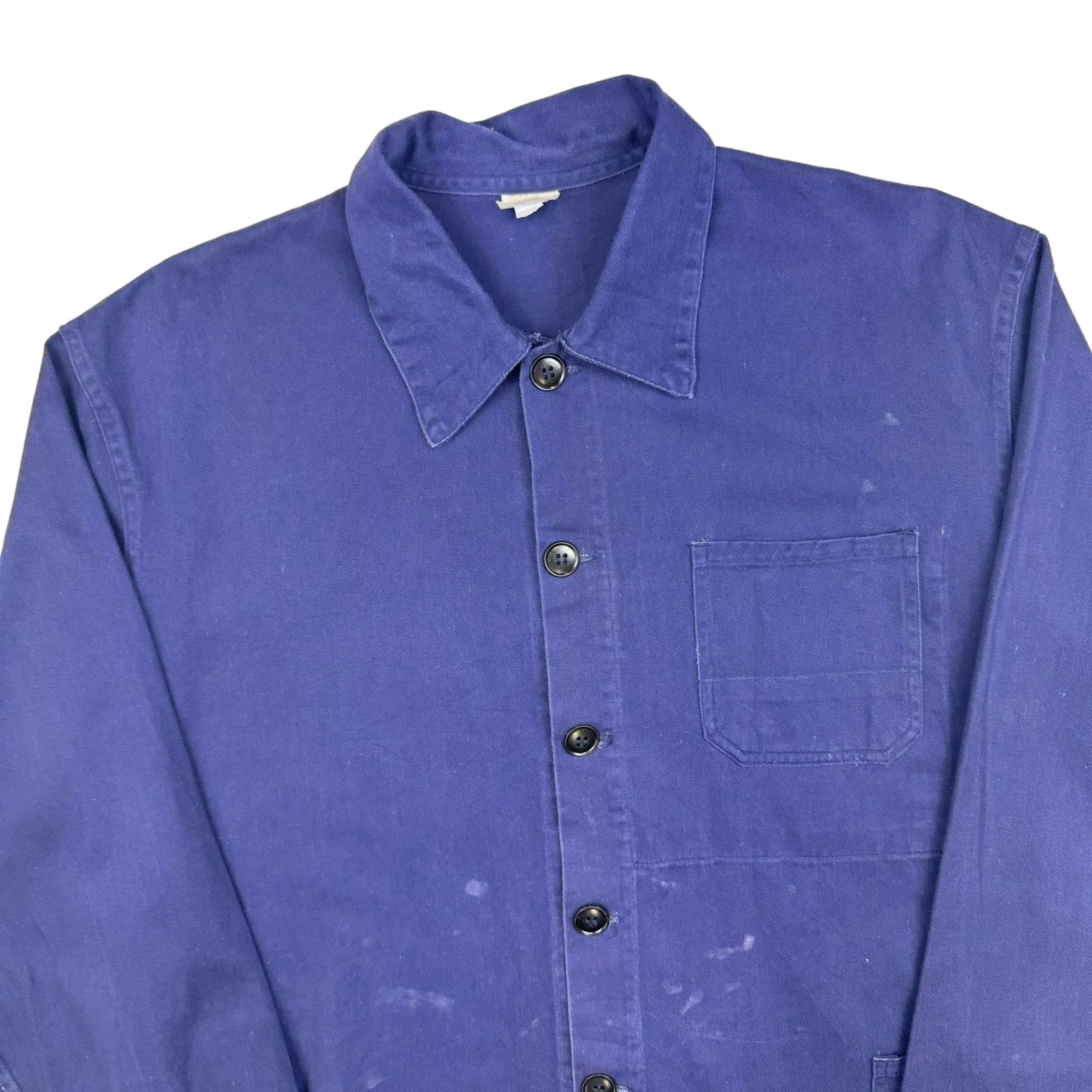 Vintage 60's French Workwear Jacket Blue