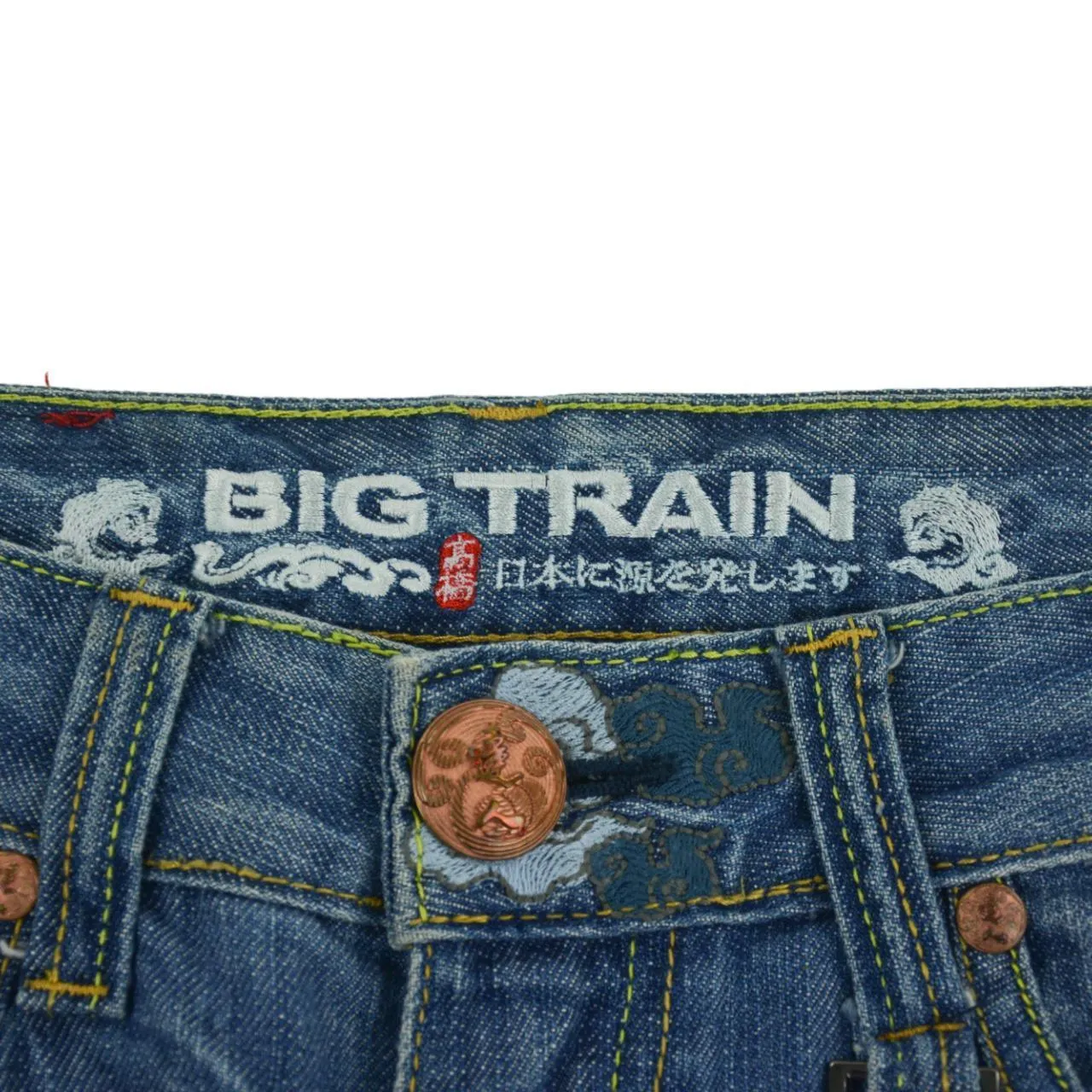 Vintage Big Train Eagle Japanese Denim Jeans Size W31