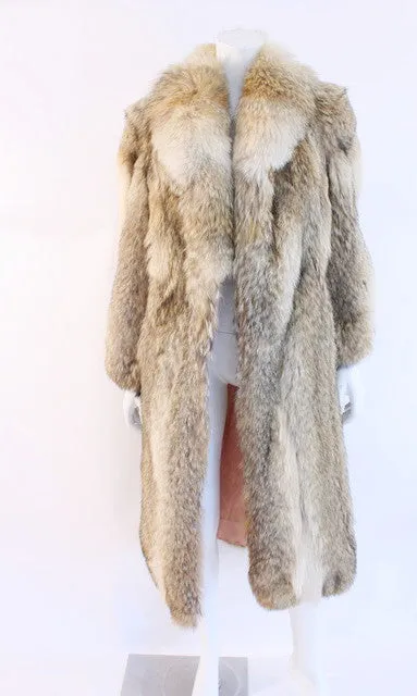 Vintage COYOTE Fur Coat