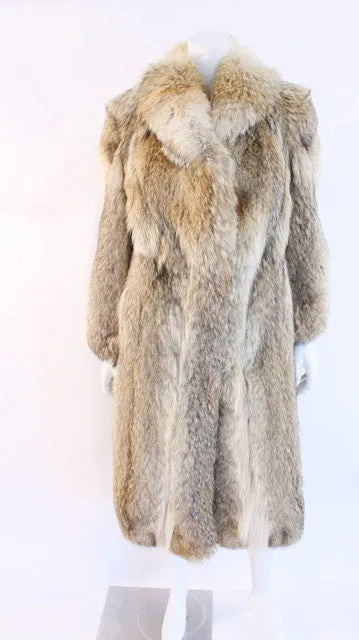 Vintage COYOTE Fur Coat