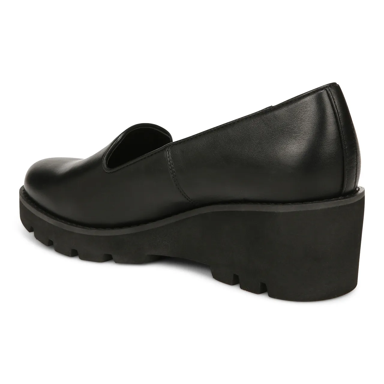 Vionic Willa Wedge Women's Slip-On Loafer Moc Wedge Shoes