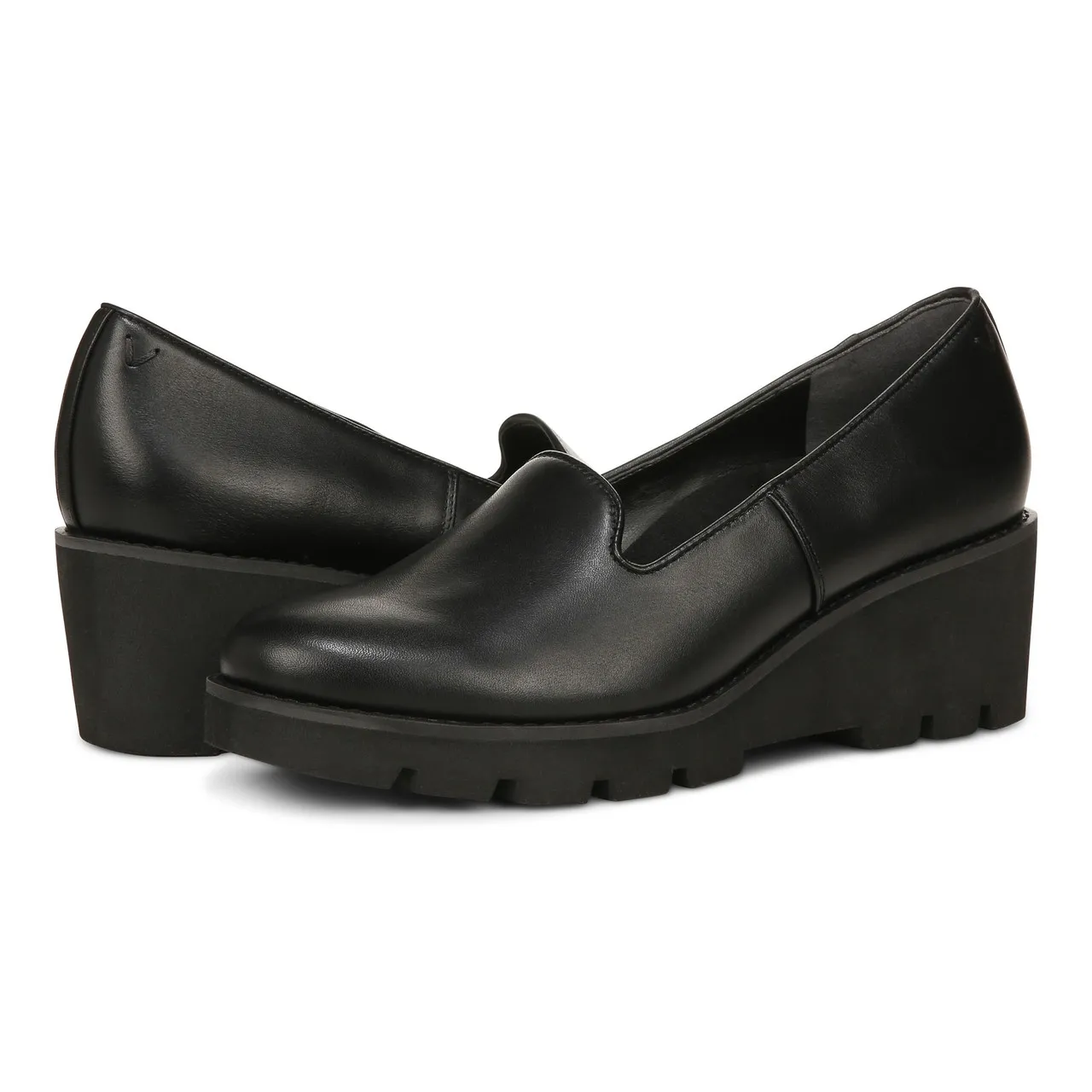 Vionic Willa Wedge Women's Slip-On Loafer Moc Wedge Shoes