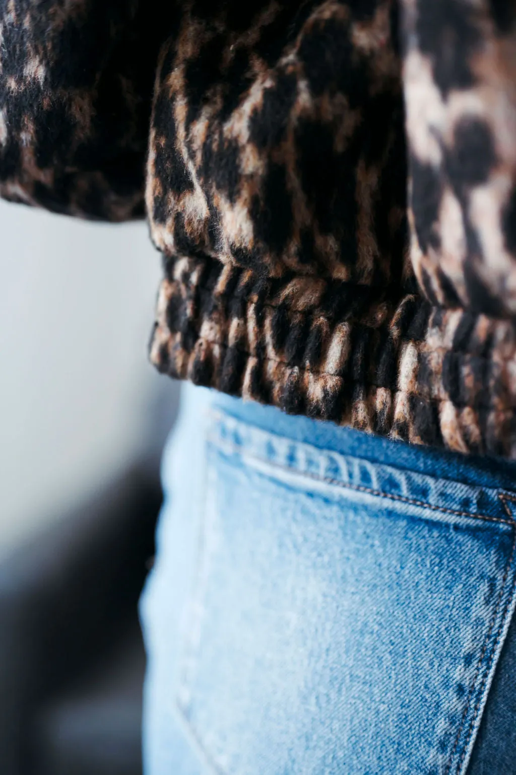 Vivian Leopard Print Jacket