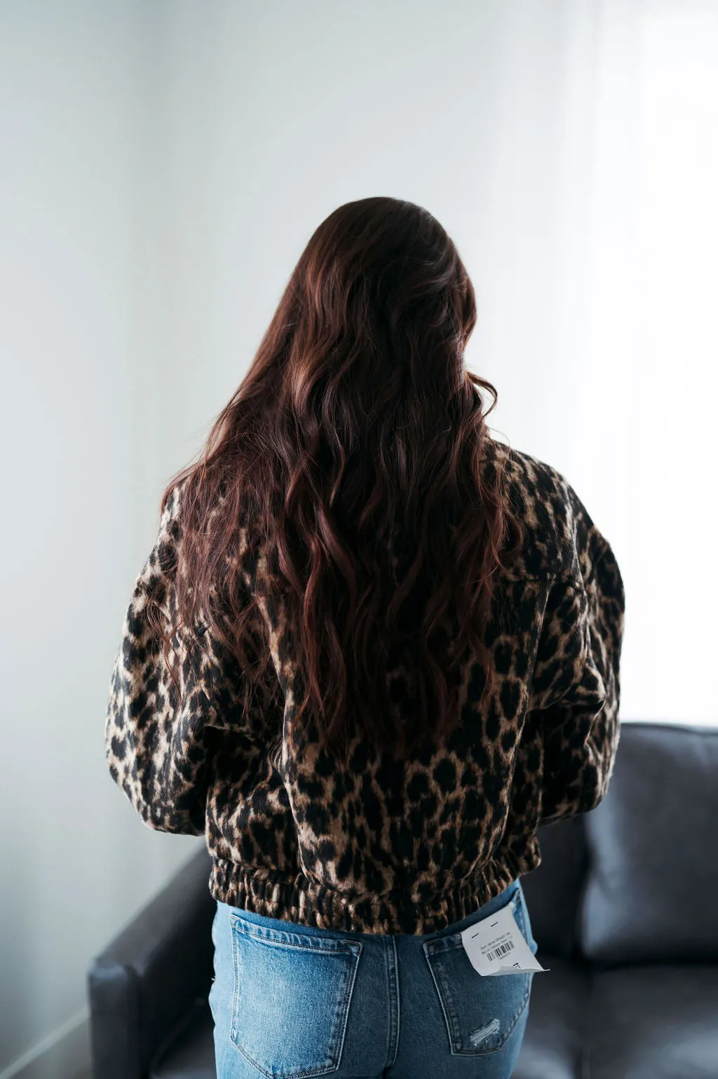 Vivian Leopard Print Jacket