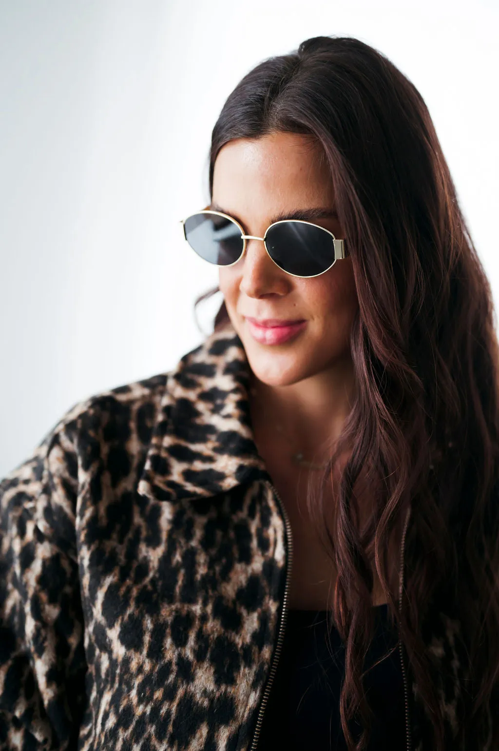 Vivian Leopard Print Jacket