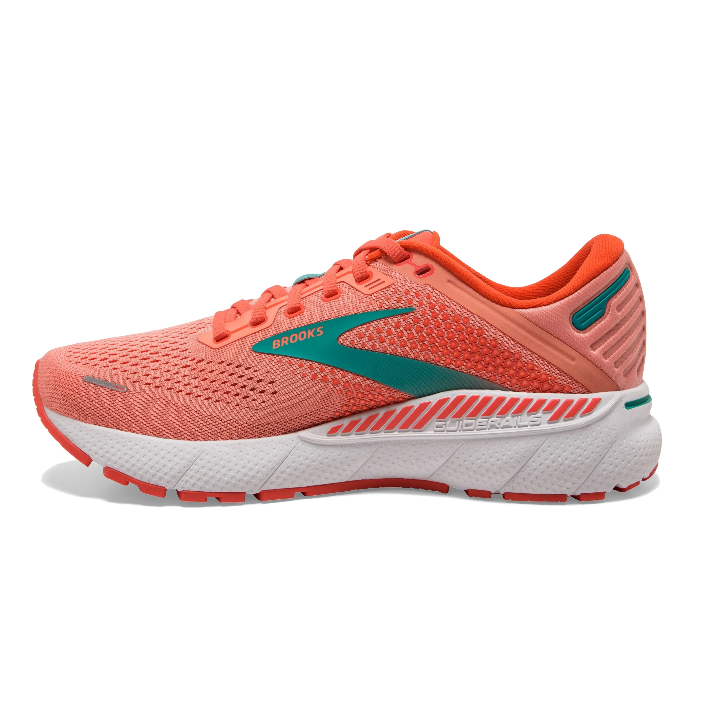 W Brooks Adrenaline GTS 22 Coral/Latigo Bay/White