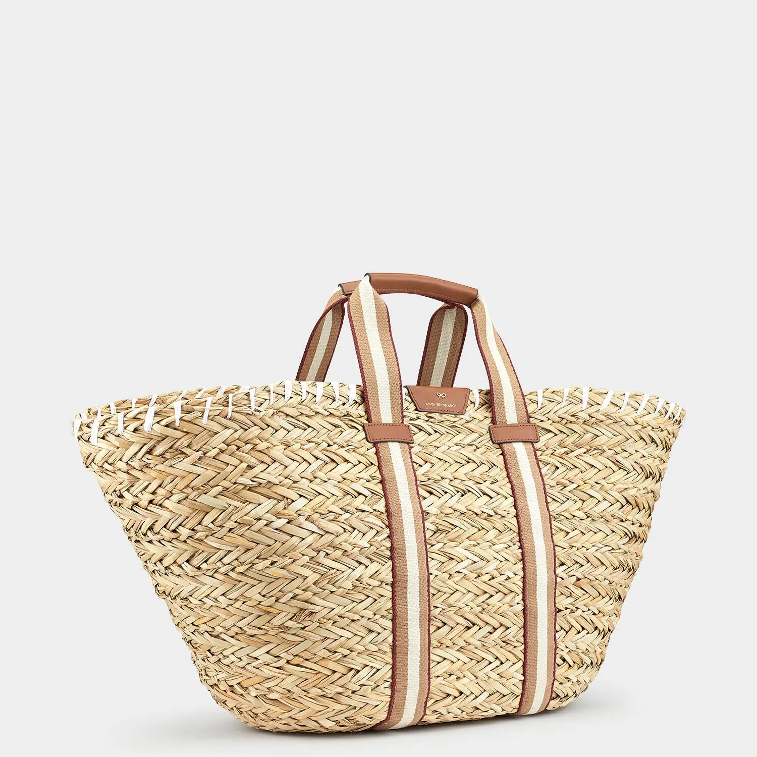 Walton Large Basket Bag-              