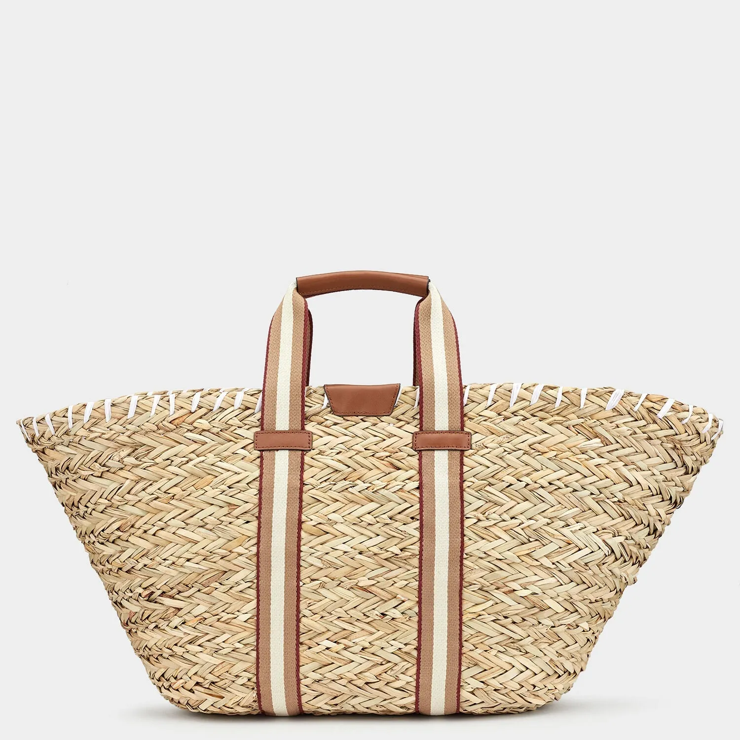 Walton Large Basket Bag-              