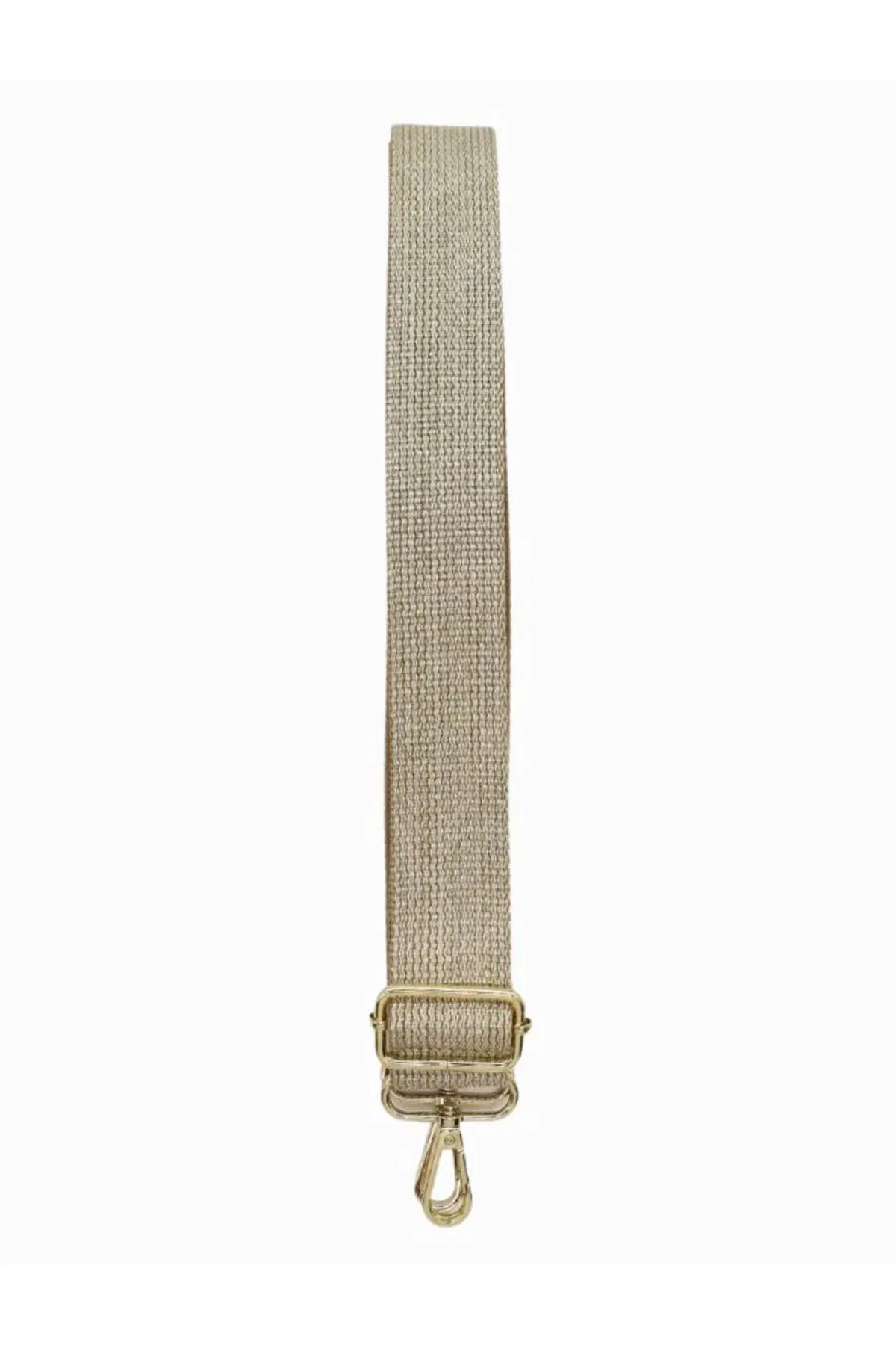 Webbing Bag Strap Gold