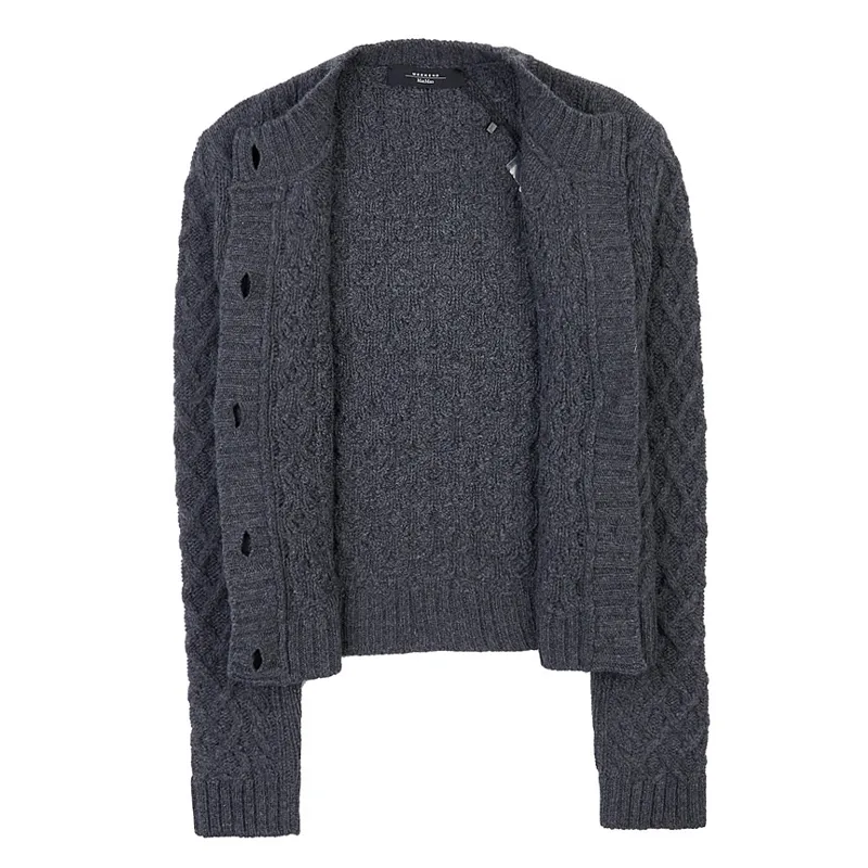 Weekend Max Mara  |Casual Style Wool Street Style Long Sleeves Plain