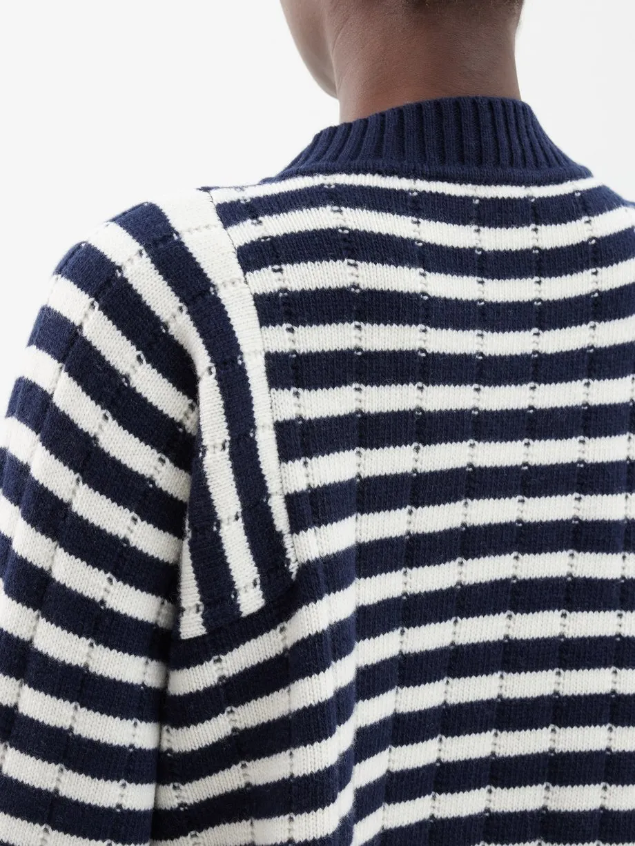 Weekend Max Mara  |Stripes Casual Style Unisex Wool Street Style Long Sleeves