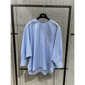 Weekend Max Mara  |Stripes Cotton Office Style Elegant Style Shirts & Blouses