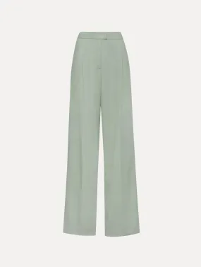 Wide Leg Silk Georgette Pant