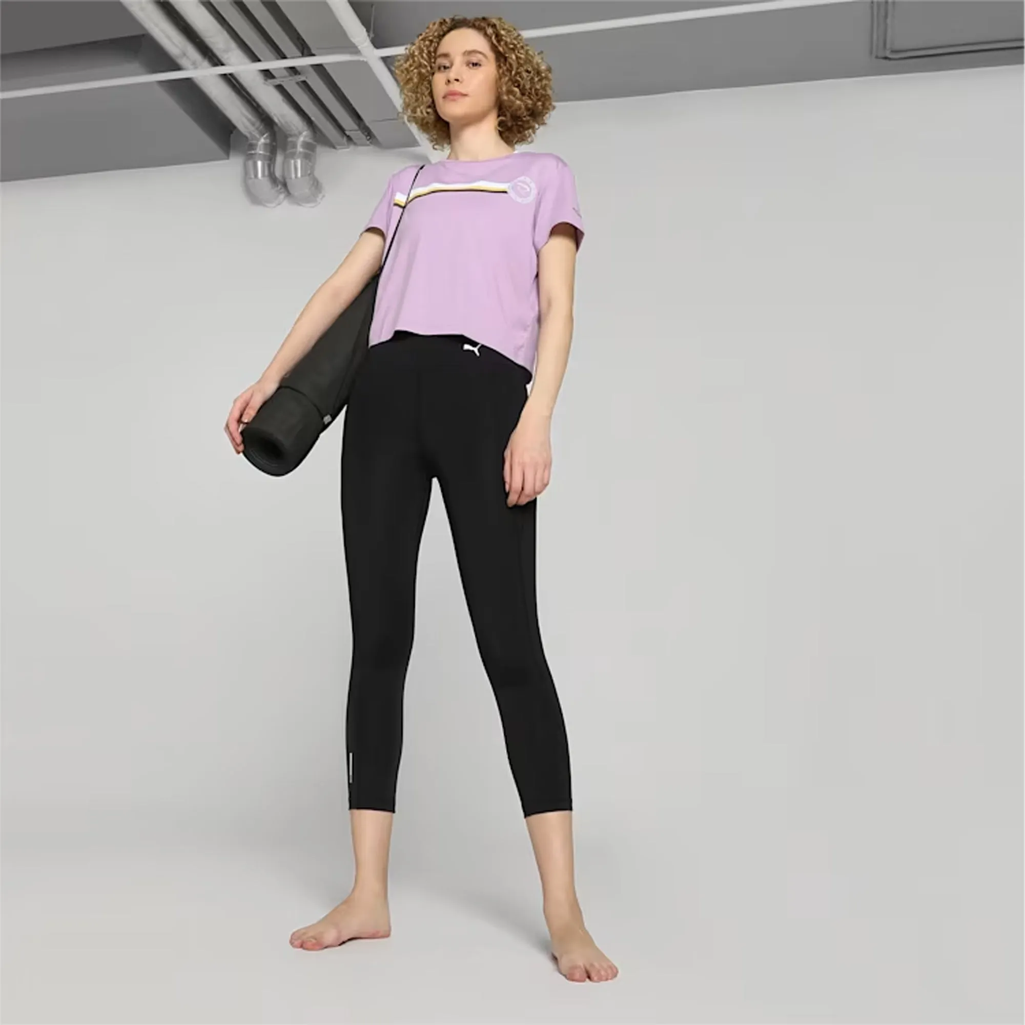 WMN'S X LEMLEM TRAINING T-SHIRT 'VIVID VIOLET '