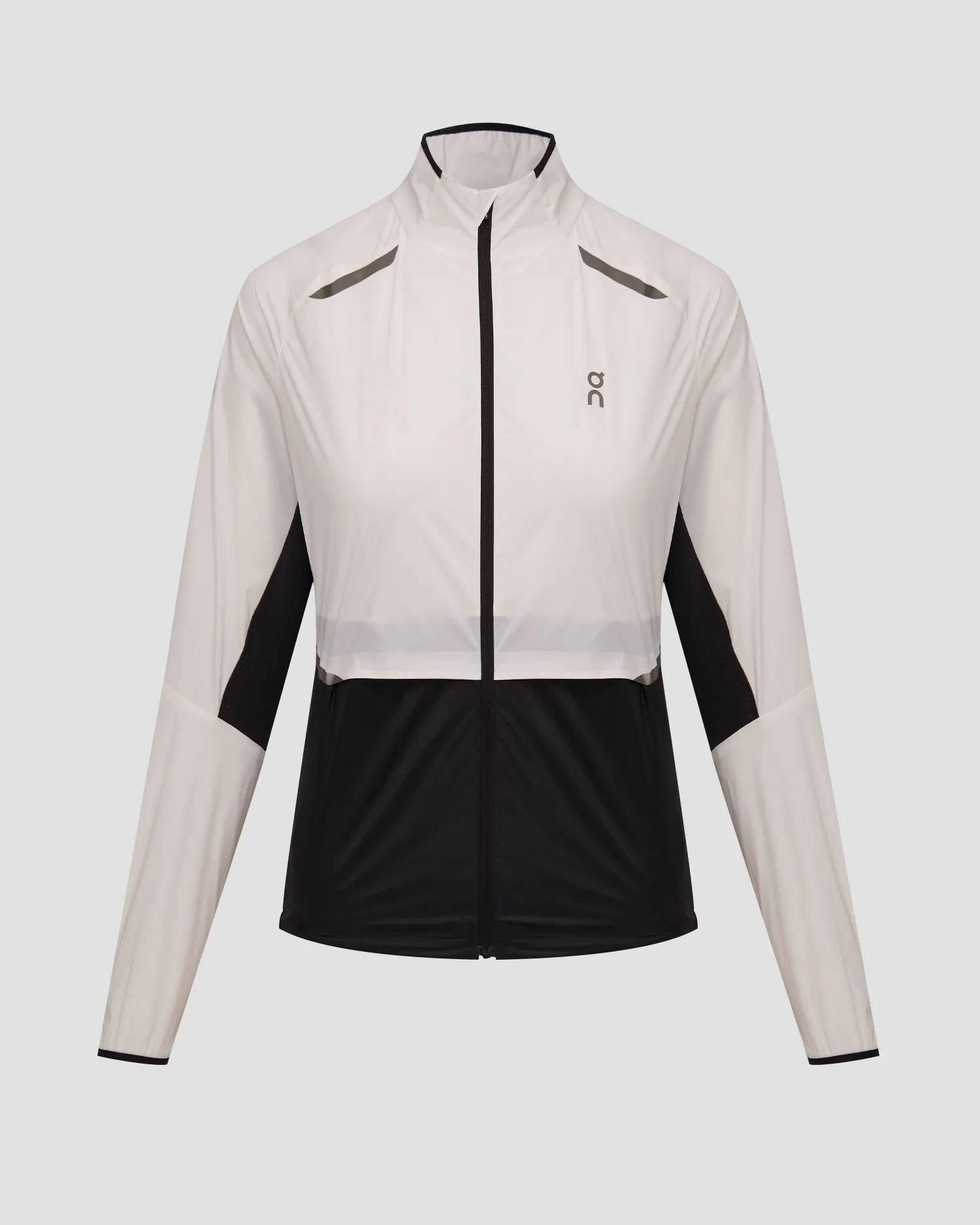 Women's On Running Weather Jacket 1WE10370462-white-black