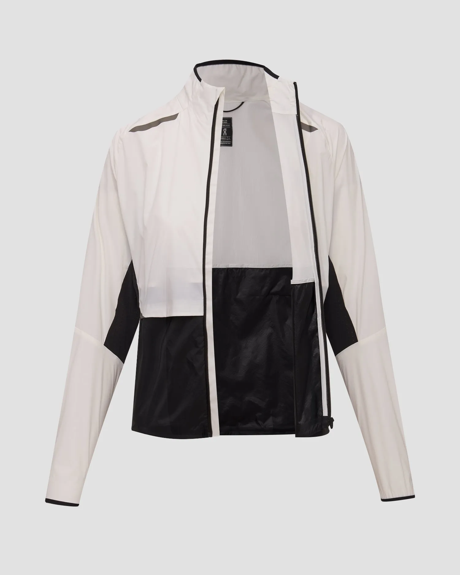 Women's On Running Weather Jacket 1WE10370462-white-black