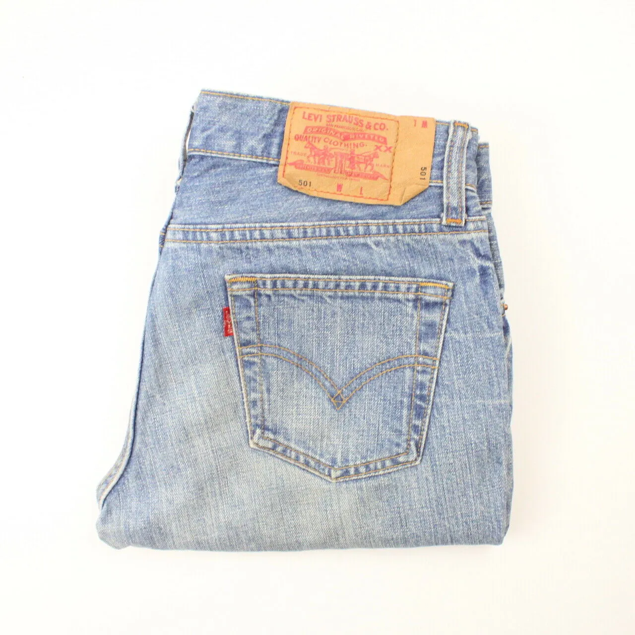 Womens LEVIS 501 Jeans Light Blue | W27 L31