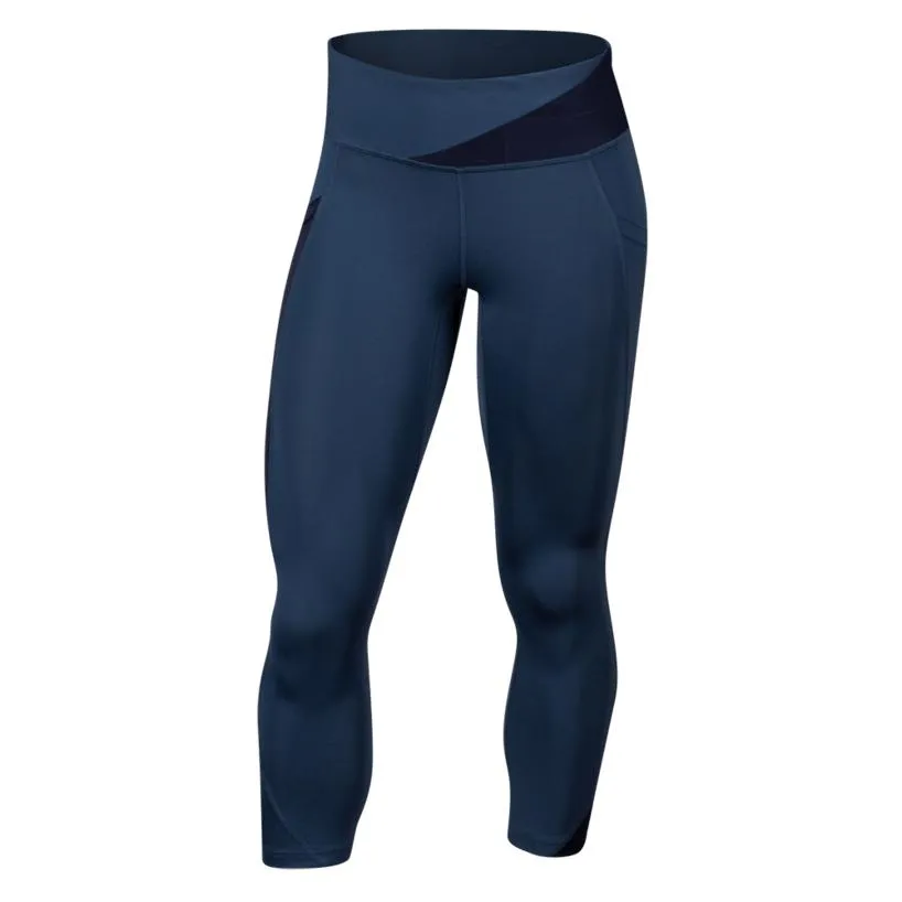 Women's Wander Crop Bike Tights - Blue