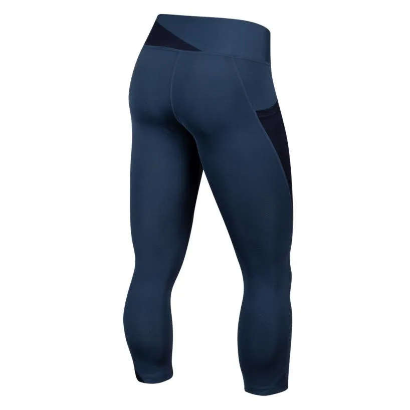 Women's Wander Crop Bike Tights - Blue