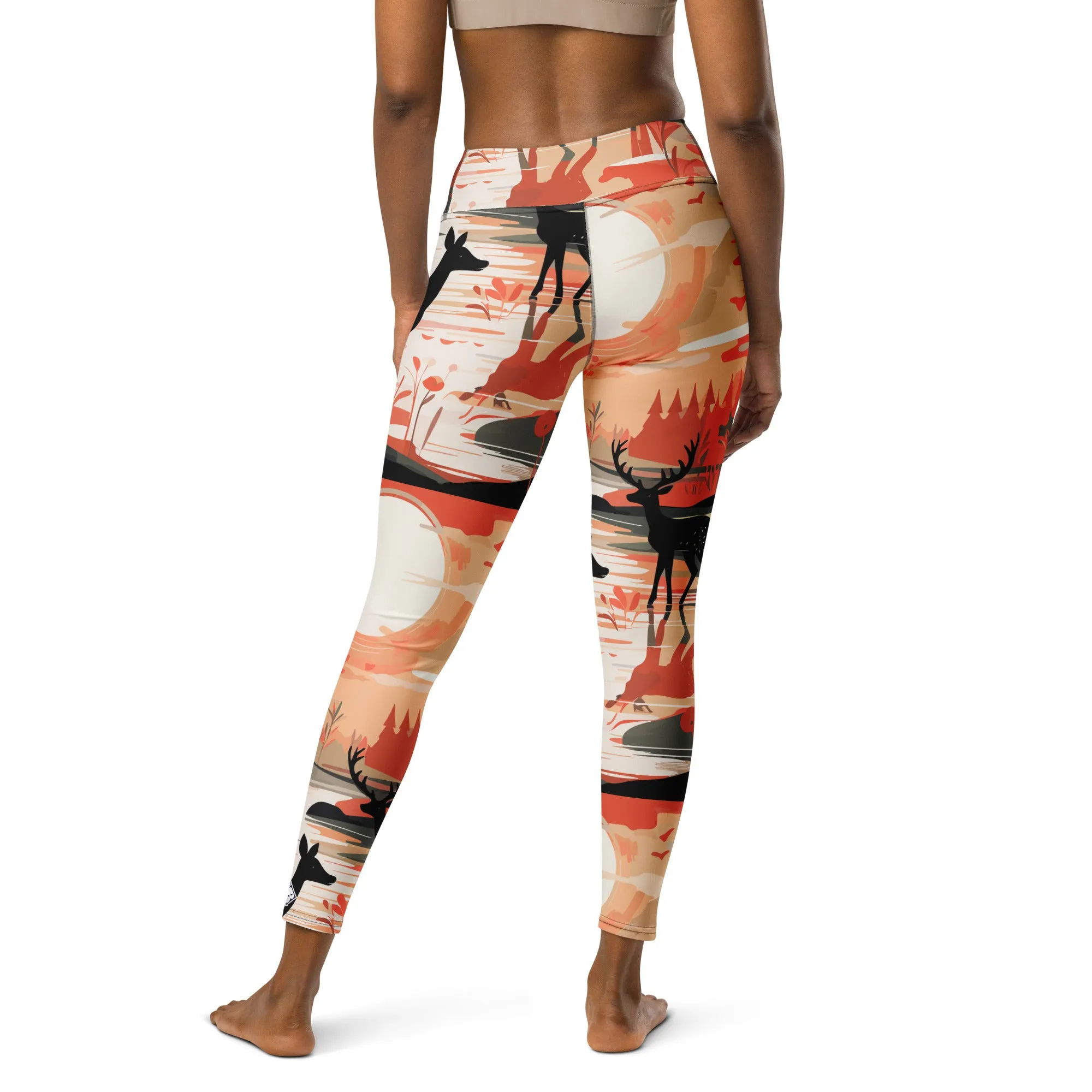 Women's Yoga Pants Workout Leggings - Dear Forest