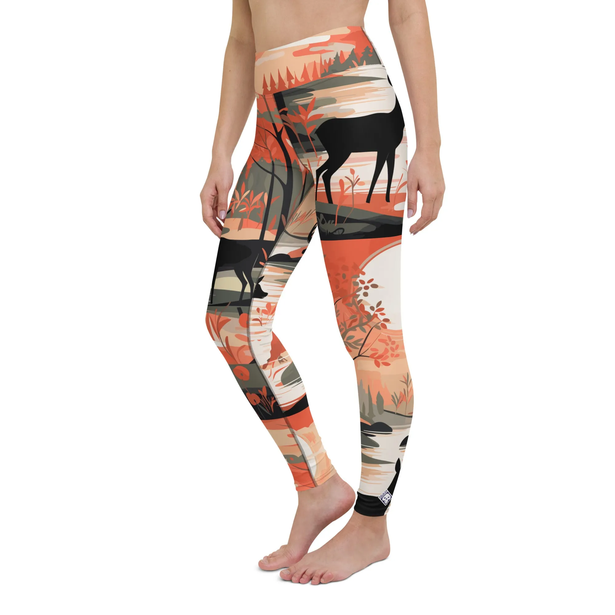 Women's Yoga Pants Workout Leggings - Dear Forest