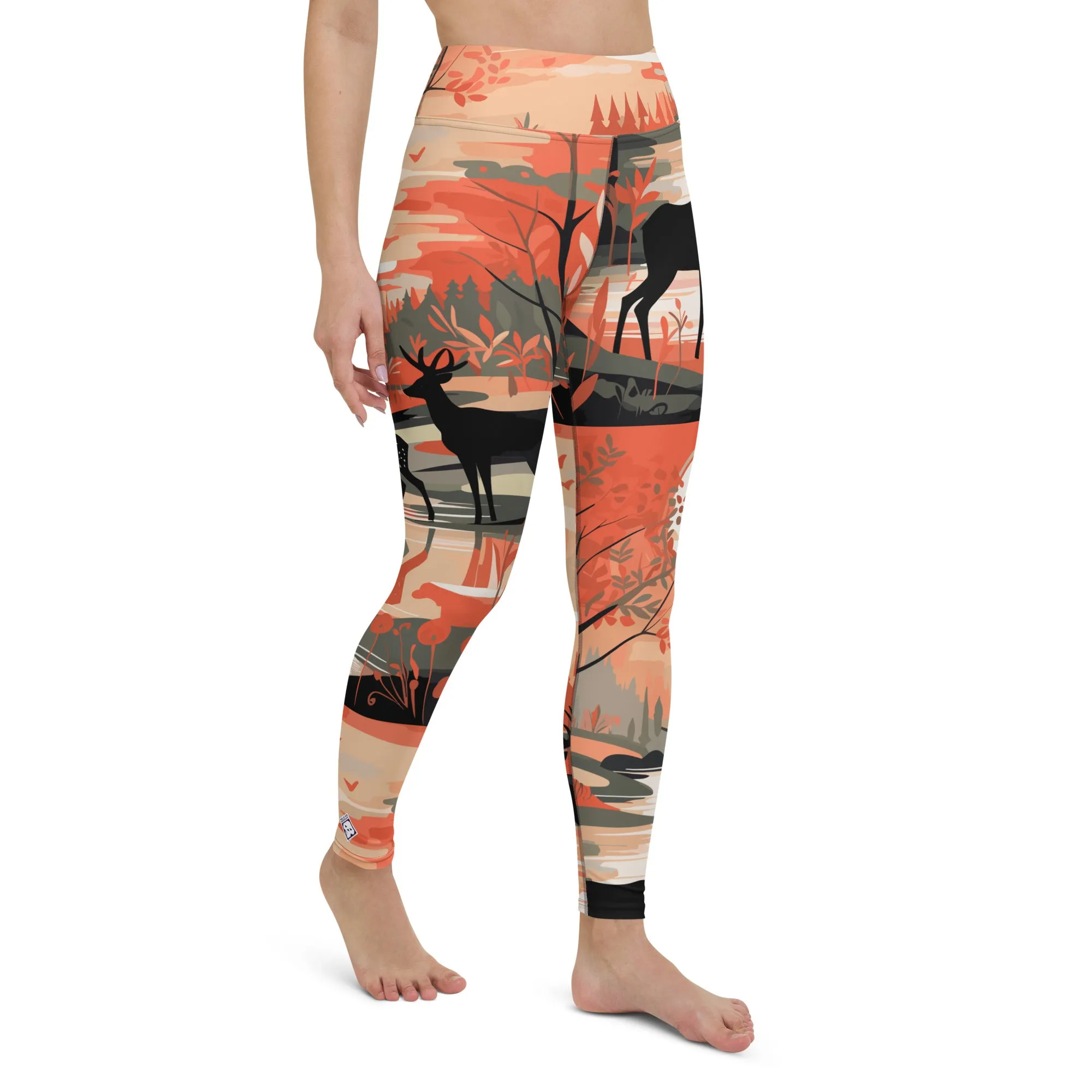 Women's Yoga Pants Workout Leggings - Dear Forest