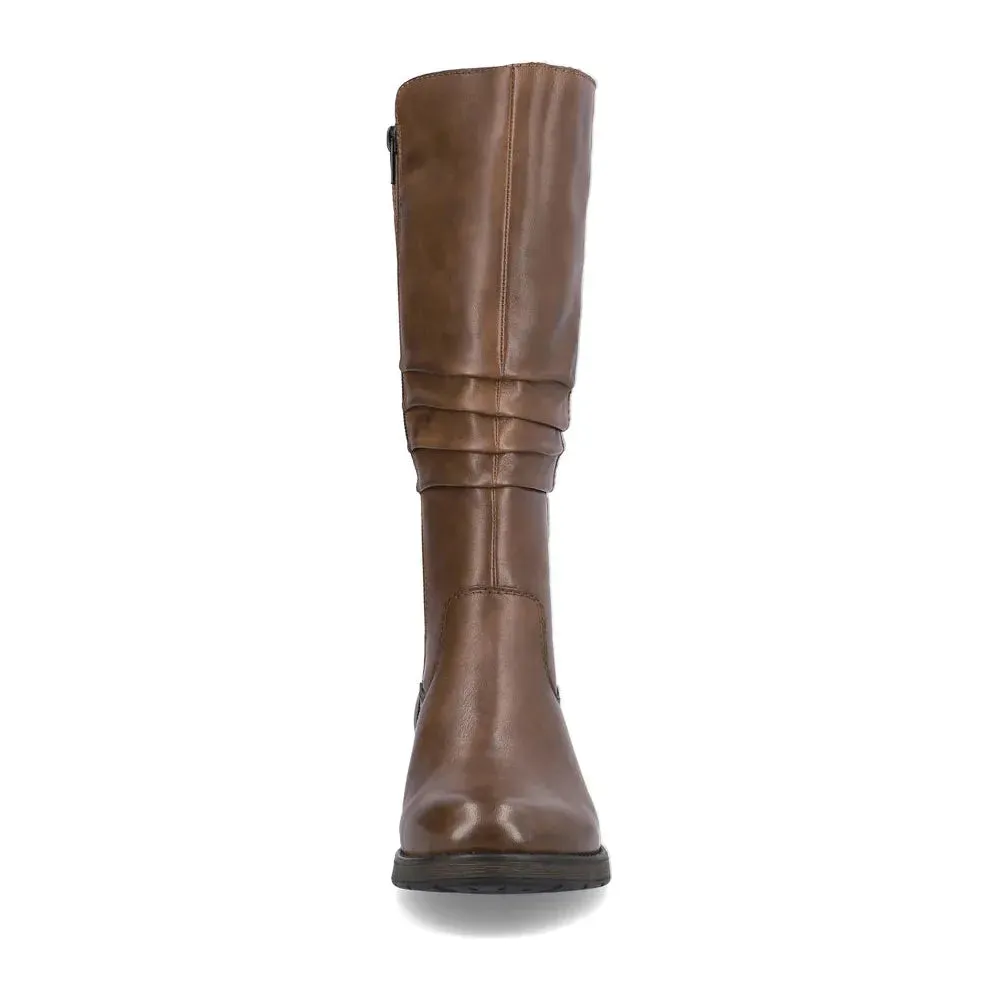 Z9563-22 Faith Tall Boots - Chestnut