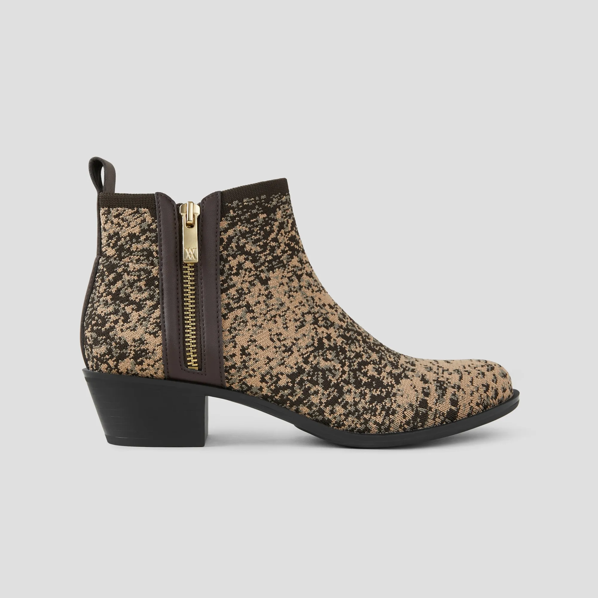   Zip Up Western Ankle Boots (Taylor)